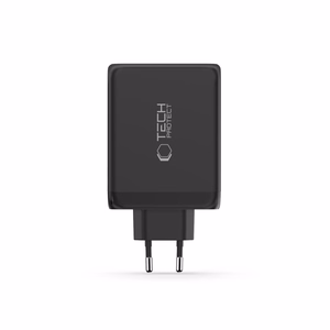 Tech-Protect NC200W-GaN 4-portiline 200W seinalaadija - must