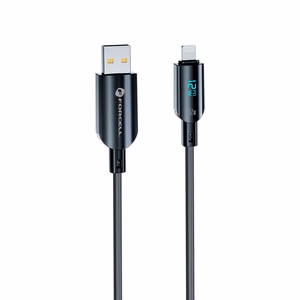 Kaabel USB A to Lightning Forcell F-Energy 2,4A 12W Digital 1,2 m C273 must