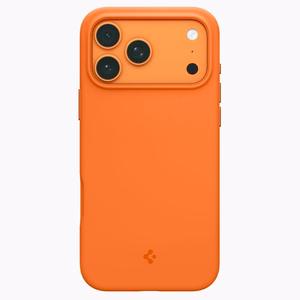 Spigen Silikoon Fit Mag MagSafe Ümbris for iPhone 17 Pro Max - oranž