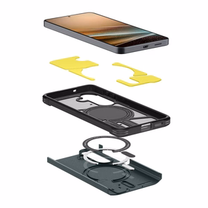 Spigen Tough Armor Mag MagSafe ümbris Samsung Galaxy S26+ - roheline