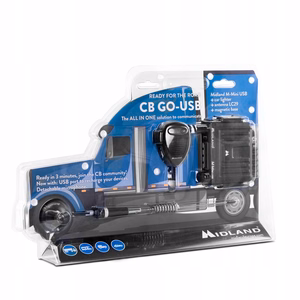 Midland CB-komplekt M-Mini raadio ja LC29 antenniga