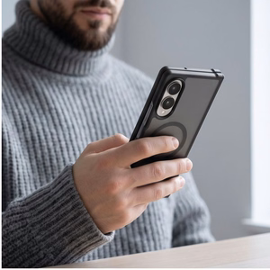 Tech-Protect Magmat MagSafe ümbris Samsung Galaxy Z Fold 7 / 8 Ultra jaoks, mattmust