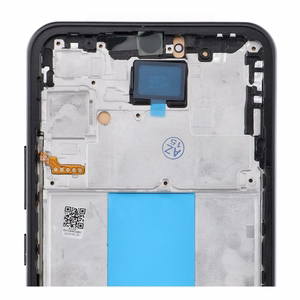 REWA OLED LCD-ekraan raamiga SAMSUNG A34 5G jaoks, must