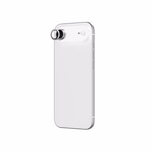 AmazingThing Lens Glass jaoks iPhone 17 Air with Hõbedane Aluminum Raamiga