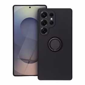 SILICONE RING ümbris jaoks SAMSUNG S25 Ultra must
