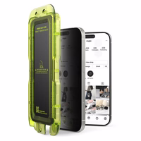 Ringke Easy Slide 2-pack Privaatsus Glass jaoks iPhone 17 - Must