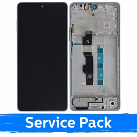 LCD ekraan ühilduv Xiaomi Redmi Note 13 5G raamiga / Ocean Teal / (Service Pack)