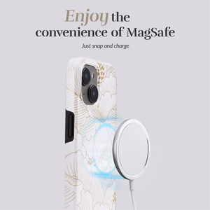 MIO White Roses Magsafe Ümbris iPhone 16 Plus