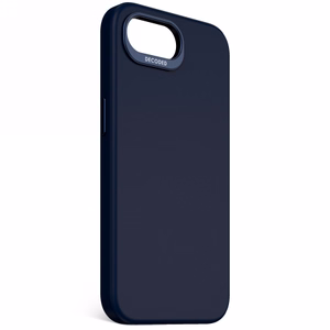 Decoded Silicone Backcover ümbris with MagSafe jaoks iPhone 16e - navy sinine