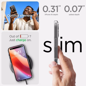 SPIGEN ümbris ULTRA HYBRID MAG compatible with MagSafe jaoks IPHONE 16 Plus must