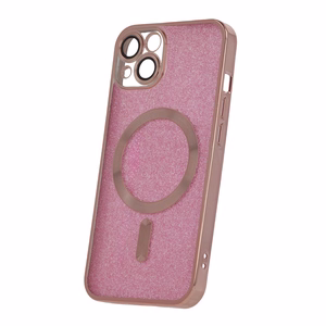 Glitter Chrome Mag ümbris jaoks iPhone 13 6,1" roosa