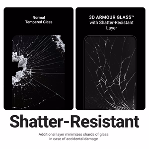 Crong 3D Armor Glass karastatud ekraanikaitseklaas seadmele iPhone 17 koos paigaldusraamiga