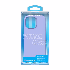 Vention KUFV0-40 Silikoonist ümbris iPhone 15 Pro Max'ile (lilla)