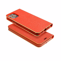 LUNA Book kuldne jaoks XIAOMI Redmi Note 11 / 11S punane