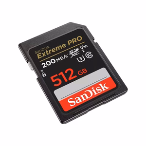 SanDisk Extreme PRO 512 GB SDXC Class 10 mälukaart
