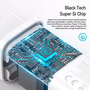 Wall charger Dux Ducis C80 Super Si - USB + Type C - PD 30W QC 3.0 18W 3A white
