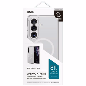 Uniq LifePro Xtreme Ümbris for Samsung Galaxy S26 Magclick Charging - läbipaistev