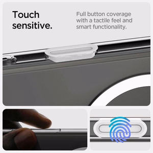 SPIGEN ümbris ULTRA HYBRID "T" MAG compatible with MagSafe jaoks IPHONE 16 Pro Max valge