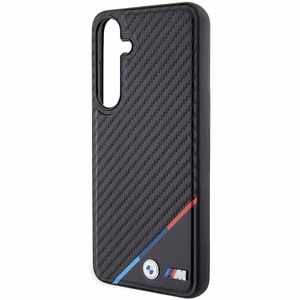 BMW Carbon Tricolor Line MagSafe ümbris Samsung Galaxy S24+ must