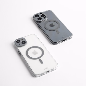 Moshi iGlaze MagSafe ümbris seadmele iPhone 15 Pro Max, Meteorite Gray värvitoonis