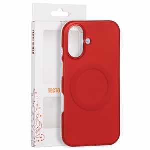 Tecto Shield Mistiq Mag ümbris mudelile iPhone 16 6,1", punane