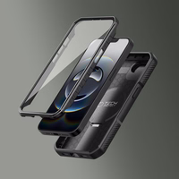 Tech-Protect Kevlar Magsafe Ümbris jaoks iPhone 16e - Must