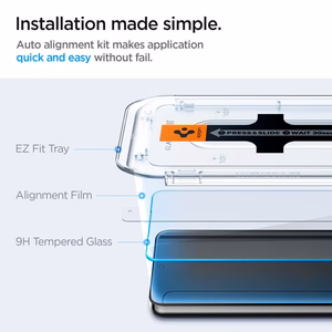 Spigen Glas.tR EZ Fit закалённое стекло для Samsung Galaxy S24 - 2 шт.