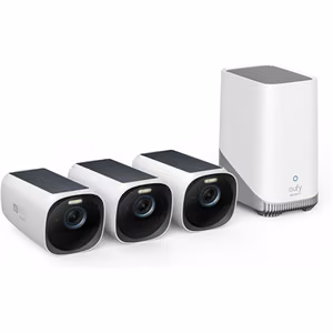 Eufy eufyCam 3 T88723W1 – 3+1 turvakaamera komplekt, IP67, HDD/SSD salvestus