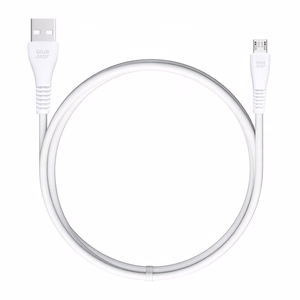 Kaabel USB A kuni Micro USB Blue Star 2A 12W 1 m PJ-DG3-A valge