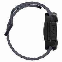 Spigen Rugged Armor Ümbris jaoks Samsung Galaxy Watch Ultra (47mm) - Matte must