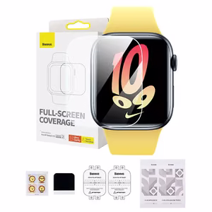 Baseus 41mm Protective Film jaoks AP Watch 7/8, Clear