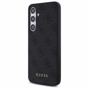 GUESS Чехол для SAMSUNG S24 FE GUHCS24FEG4GFGR (HC PU 4G Metal Logo) серый