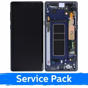 Samsung N960 Note 9-ga ühilduv LCD-ekraan raamiga / ookeanisini / (Service Pack)