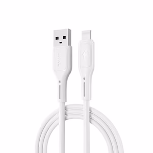 WiWU - Starlink Series Data Kaabel Wi-C001 USB A to Lightning 2,4A - valge