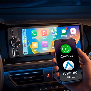 Krüger&Matz KM2016 – 1-DIN autoraadio CarPlay ja Android Autoga