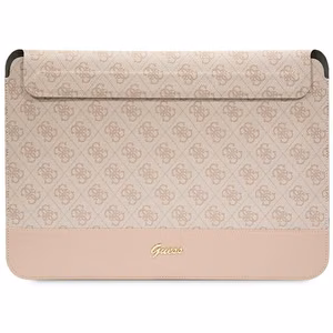 Guess 4G Stripe Metal Logo ümbris jaoks a 14" laptop - roosa