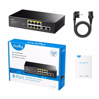 Cudy FS1010P network switch Fast Ethernet (10/100) Power over Ethernet (PoE) must