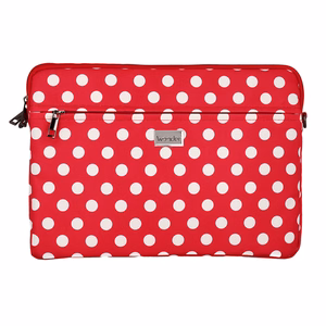 Wonder Sleeve Laptop 17 inches punane polka-dot