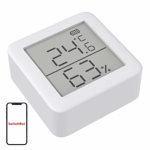 SwitchBoti termomeeter ja hügromeeter