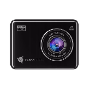 Navitel R9 DUAL – kahe kanaliga Full HD autokaamera Wi-Fi ja helisalvestusega