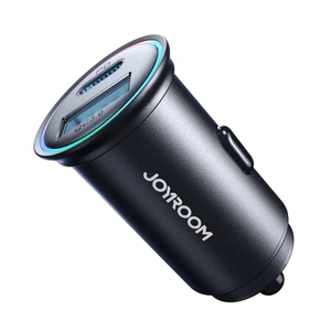 Joyroom JR-CCN04 60W USB-A USB-C мини зарядное устройство - чёрный