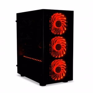 iBox PASSION V4 Mini Tower must arvutikorpus