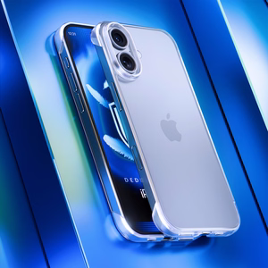 3mk Just20g Clear Ümbris jaoks Apple iPhone 16 - läbipaistev