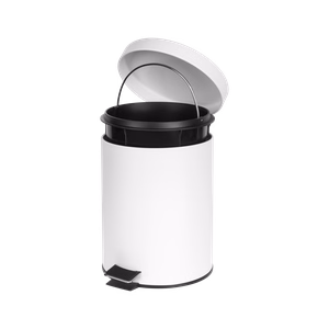Vannitoa prügikast, 3 l, valge
