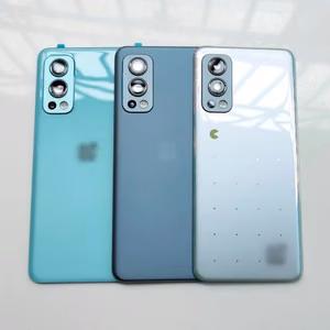 Tagakaas ühilduv OnePlus Nord 2-ga / Gray Sierra / (koos kaamera läätsega) HQ