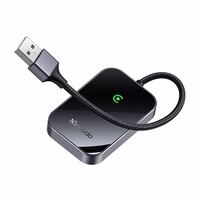 CarPlay juhtmevaba adapter koos USB kaabel McDodo CA-7210 must