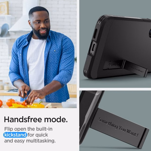 Spigen Tough Armor Ümbris jaoks Samsung Galaxy S24 - must