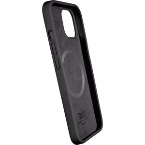 Puro Icon Mag MagSafe Silicone Ümbris jaoks iPhone 12 / 12 Pro - Must