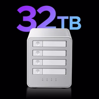 Orico 8848U4 DAS seeria 4-pesaline M.2 NVMe SSD kettamassiiv - valge