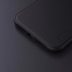 Nillkin Super Frosted Shield Pro ümbris seadmele Apple iPhone 12 Pro Max, punane